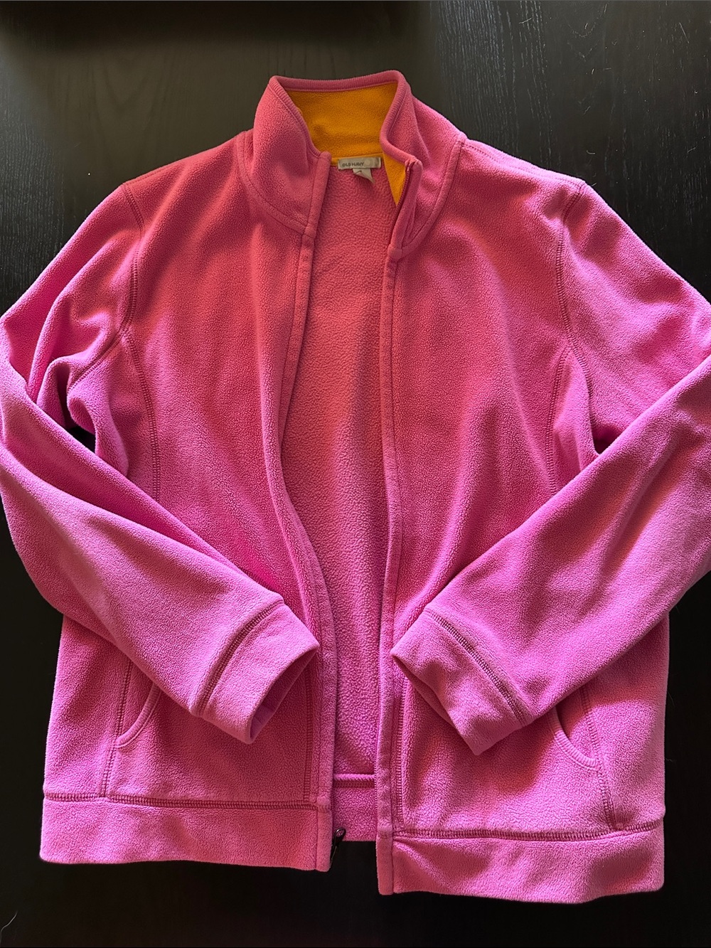 Old Navy Bright Pink Fleece Jacket
